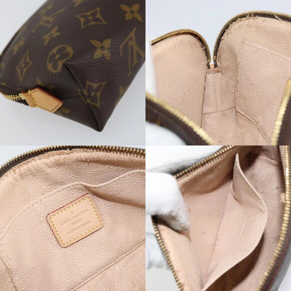 LOUIS VUITTON Monogram Pochette Cosmetic PM Pouch M43998 LV Auth BA8901 - Picture 16 of 16